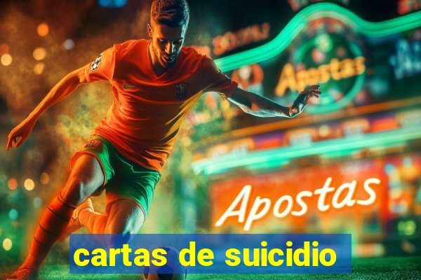 cartas de suicidio